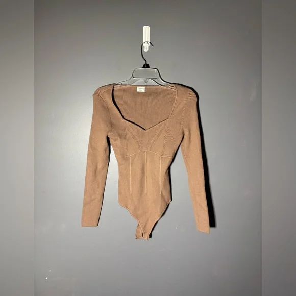 Abercrombie & Fitch Sweetheart Corset Bodysuit Size Medium - Picture 2 of 4